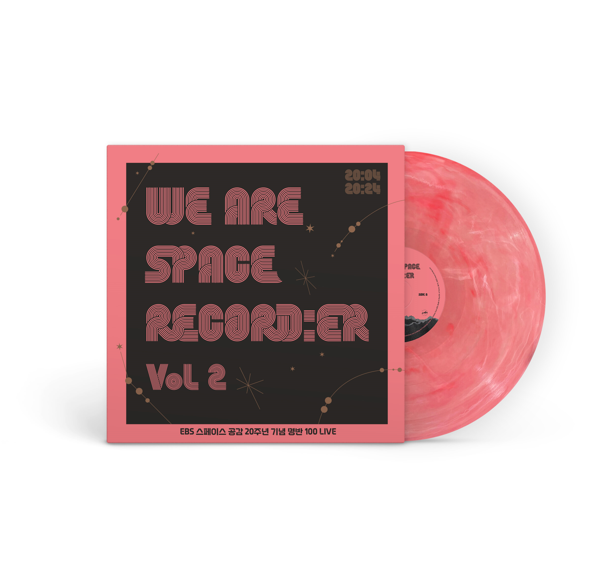 WE ARE SPACE RECORD:ER Vol 2 [투명 레드 & 화이트 마블 컬러 LP]