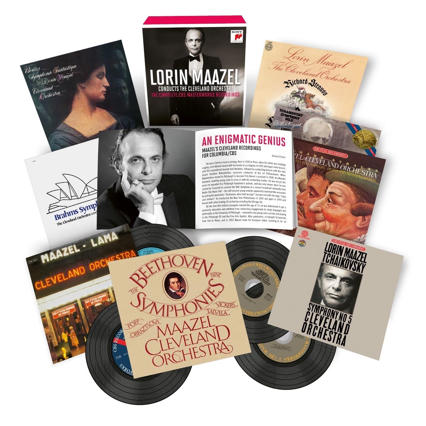로린 마젤이 지휘하는 클리브랜드 오케스트라 (Lorin Maazel: Conducts The Cleveland Orchestra - The Complete CBS Masterworks Recordings) [15CD 박스세트]