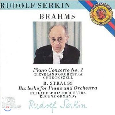 Rudolf Serkin / Brahms, Strauss: Piano Concertos No1, Burleske For Piano &amp; orchestra (미개봉/cck7456)