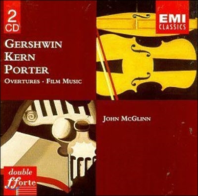 John McGlinn / Gershwin, Porter, Kern : Overtures And Film Music (2CD/수입/미개봉/724356858923