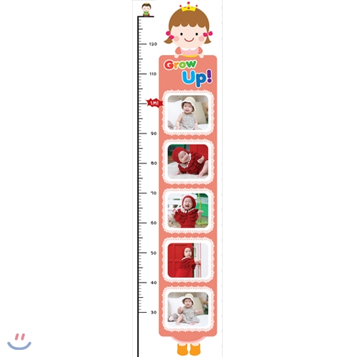 롱다리공주 키재기_족자봉(스티커 포함)