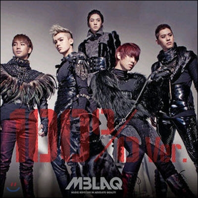 [중고] 엠블랙 (M-Blaq) / 100%Ver (4th Mini Album)