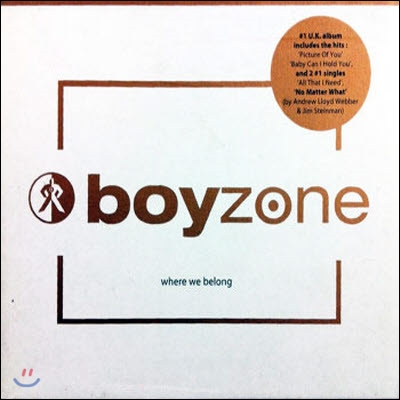 [중고] Boyzone / Where We Belong (하드커버)
