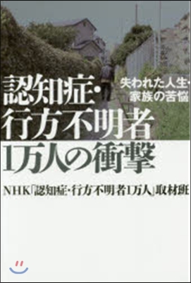 認知症.行方不明者1万人の衝擊 失われた