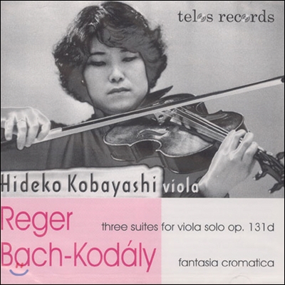 Hideko Kobayashi 레거: 무반주 첼로 모음곡 / 바흐: 반음계적 환상곡 - 코달리 편곡 (Reger: Suites for Viola solo / Bach: Fantasia Cromatica - Kodaly)