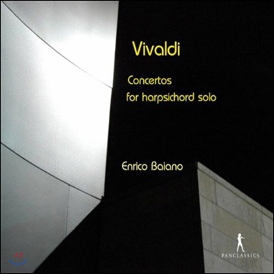 Enrico Baiano 비발디: 하프시코드 독주를 위한 협주곡집 - 앤 도슨 필사본 (Vivaldi: Concertos for solo harpsichord Op.3, 4 - Ann Dawson's book)