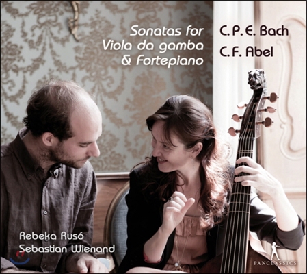 Rebeka Ruso C.P.E.바흐 / C.F.아벨: 비올라 다 감바와 포르테피아노를 위한 소나타 작품집 (C.P.E.Bach / C.F.Abel: Sonatas For Viola da Gamba and Fortepiano)