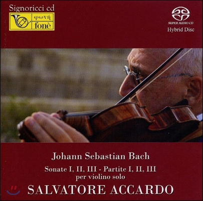 Salvatore Accardo 바흐: 소나타와 파르티타 BWV1001-1006 (Bach: Sonatas and Parttitas)