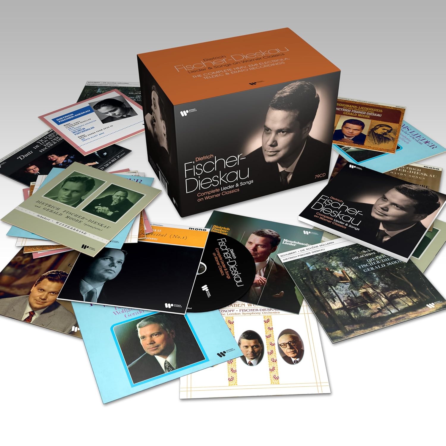 Dietrich Fischer-Dieskau 디트리히 피셔-디스카우 워너 레이블 가곡 녹음 전집 (Complete Lieder & Songs On Warner)