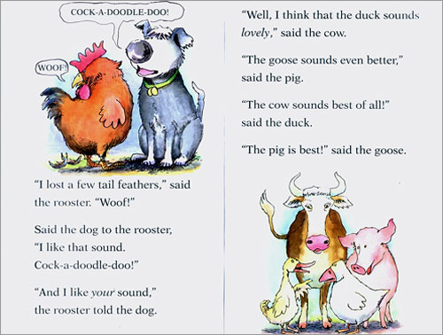 Scholastic Hello Reader Level 2 : The Day the Dog Said, "Cock-a-Doddle-Doo!"