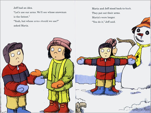 Scholastic Hello Reader Level 3-21 : The Fattest, Tallest, Biggest Snowman Ever (Book+CD Set)