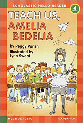 Scholastic Hello Reader Level 4-01 : Teach Us, Amelia Bedelia (Book+CD Set)