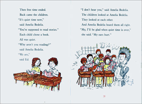 Scholastic Hello Reader Level 2-39 : Teach Us, Amelia Bedelia (Book+CD Set)