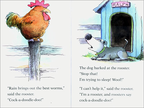 Scholastic Hello Reader Level 2-32 : The Day the Dog Said, "Cock-a-Doodle-Doo!" (Book+CD Set)