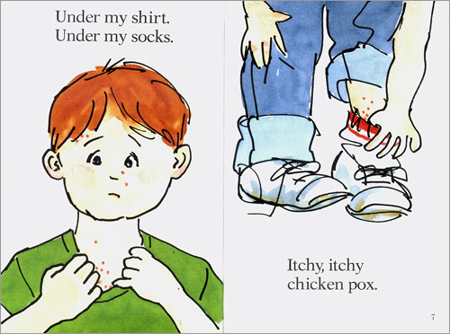 Scholastic Hello Reader Level 1-34 : Itchy, Itchy Chicken Pox (Book+CD Set)