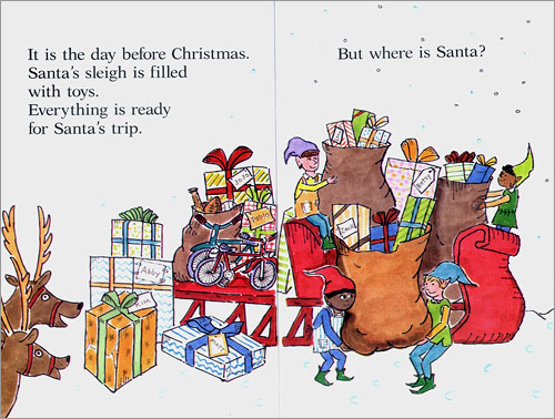 Scholastic Hello Reader Level 1-29 : That's Not Santa! (Book+CD Set)