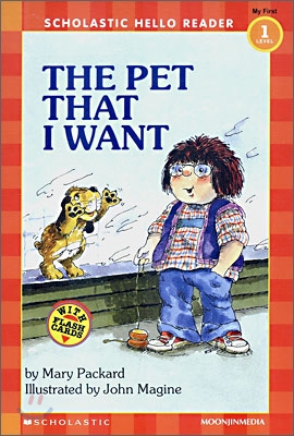 Scholastic Hello Reader Level 1-18 : The Pet That I Want (Book+CD Set)