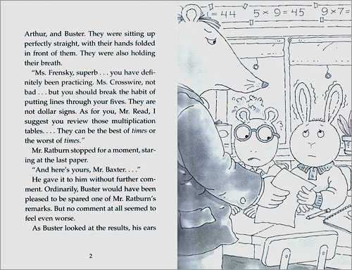 An Arthur Chapter Book 16 : Buster Makes the Grade (Book+CD Set)