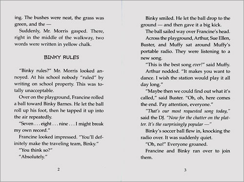 An Arthur Chapter Book 24 : BINKY RULES (Book+CD Set)