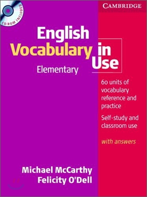 English Vocabulary in Use Elementary with Answers and CD-ROM