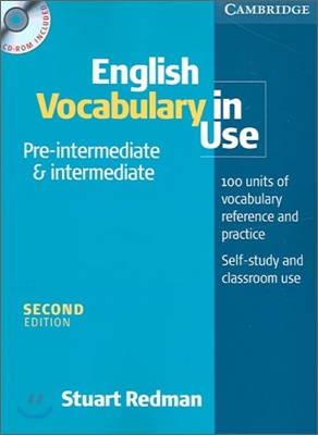 English Vocabulary in Use Pre-intermediate and Intermediate with Answers and CD-ROM