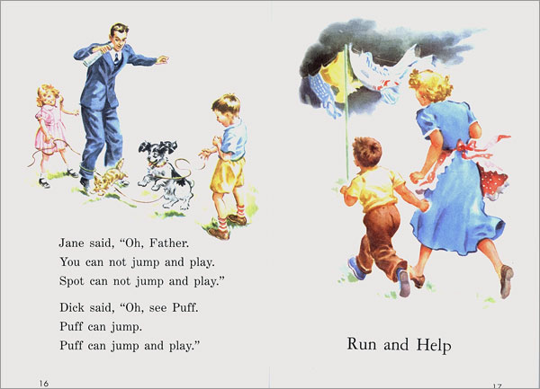 Dick and Jane Jump and Run (Penguin Young Reader Level 1)