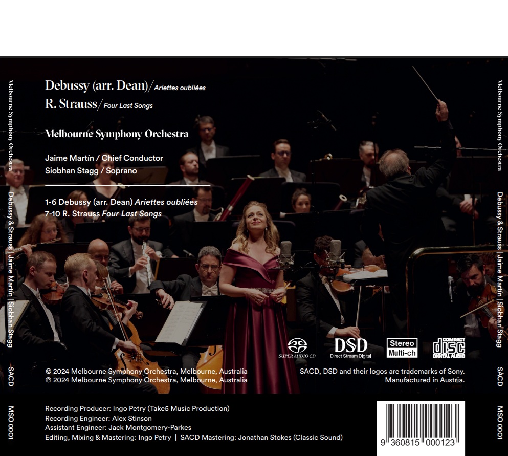 Jaime Martin 드뷔시: 잊혀진 작은 노래 / 스트라우스: 4개의 최후의 노래 / (Debussy: Ariettes Oubliees / Strauss: Four Last Songs) [SACD Hybrid]