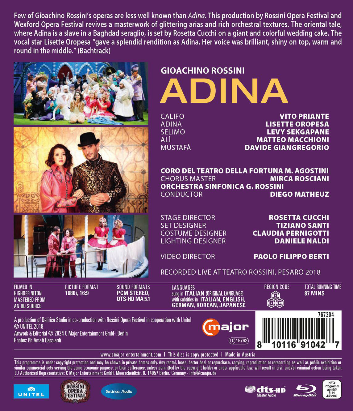 Diego Matheuz 로시니: 오페라 `아디나` (Rossini: Adina)