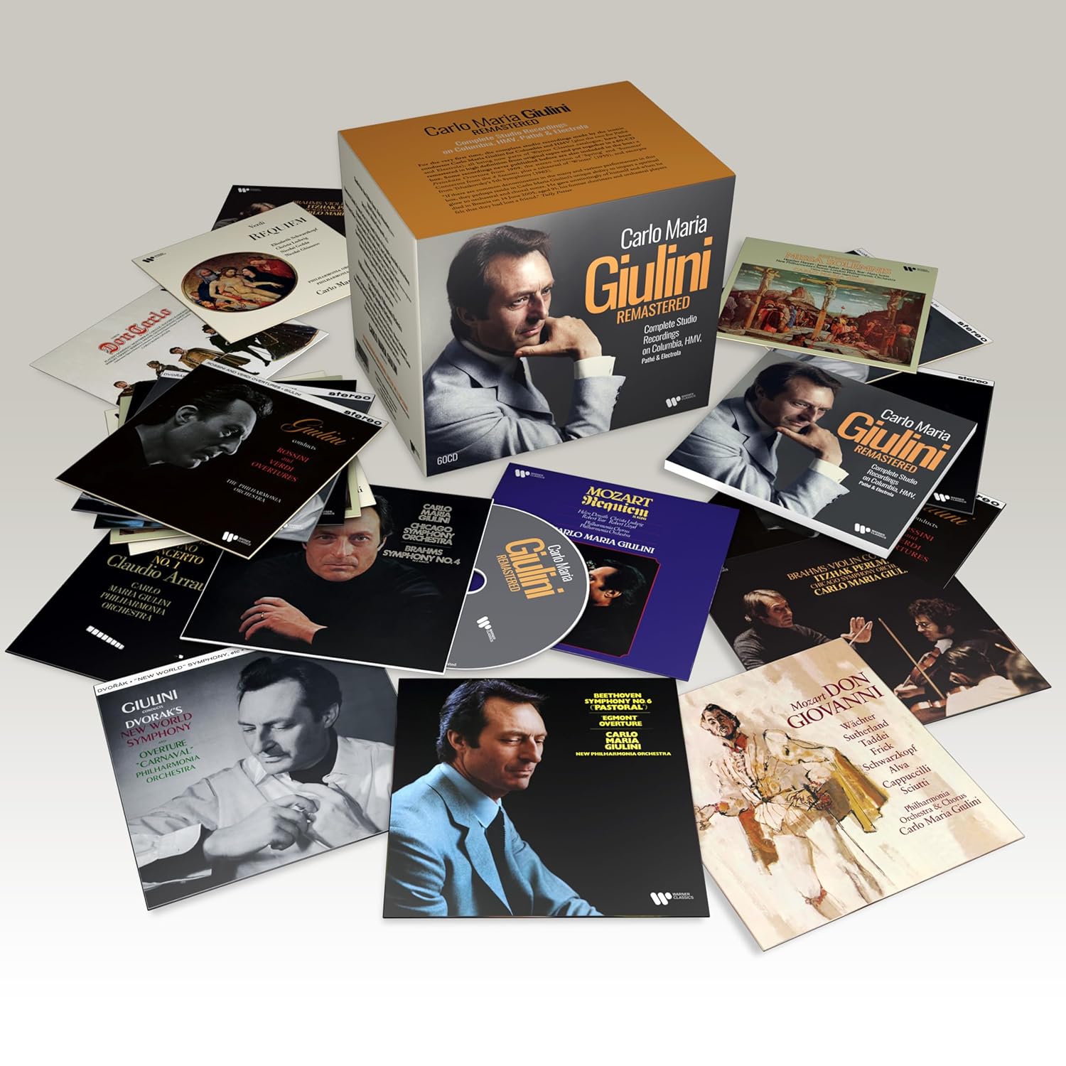 Carlo Maria Giulini 카를로 마리아 쥴리니 EMI 스튜디오 녹음 전집 (Complete Studio Recordings on Columbia, HMW, Pathe & Electrola)
