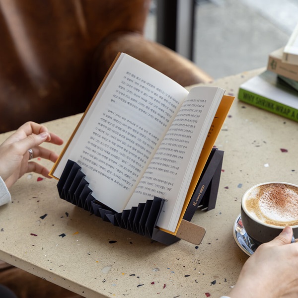 친환경 휴대용 미니 독서대 | 지스탠드 북 미니 시크 블랙