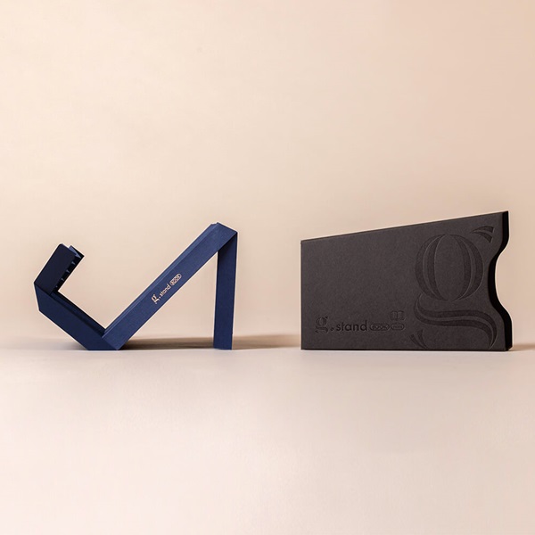 친환경 휴대용 미니 독서대 | 지스탠드 북 미니 딥 블루