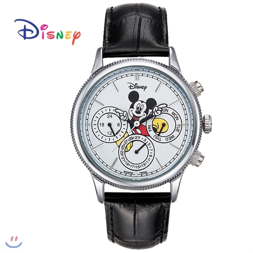 [Disney] OW-122BKC 월트디즈니 멀티펑션 미키마우스 캐릭터 시계 [0171007708]
