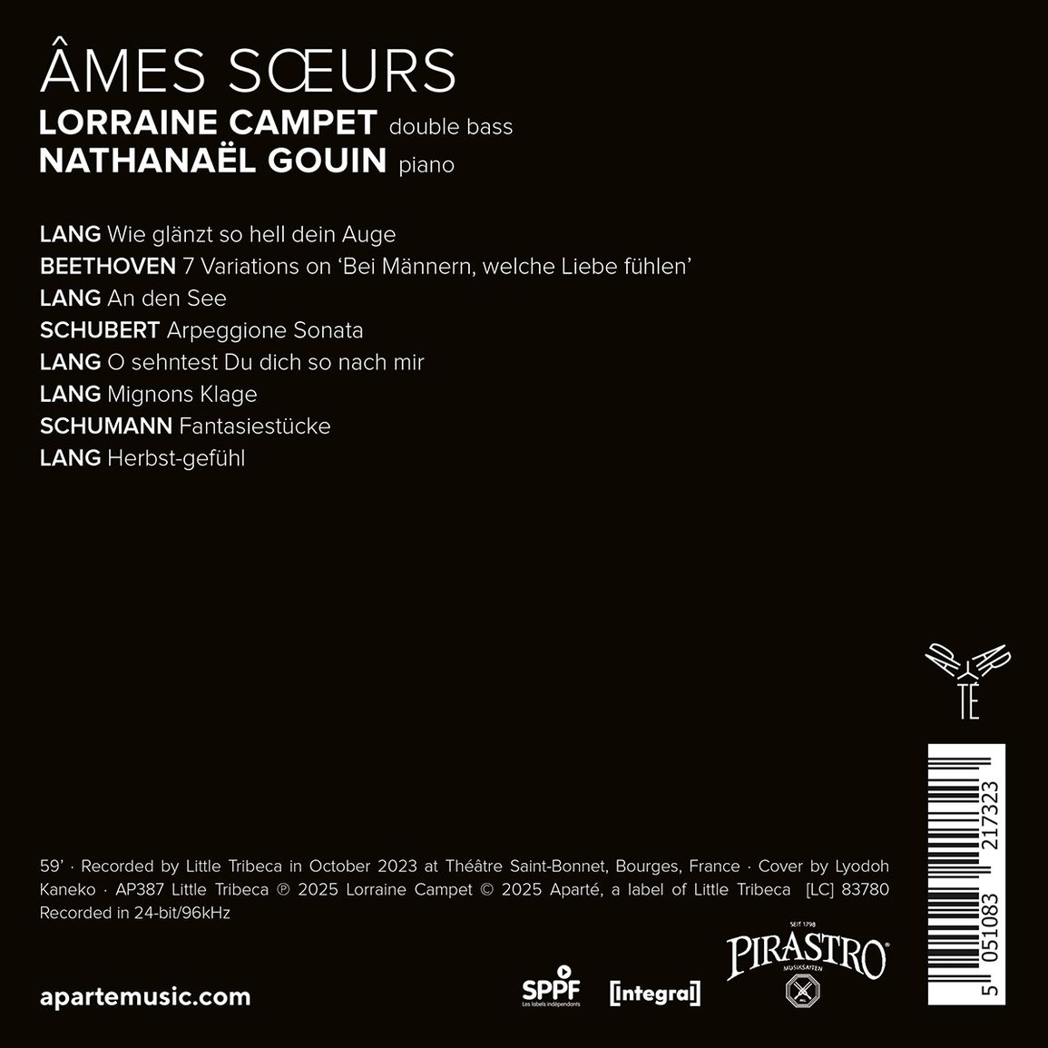 Lorraine Campet (로렌 캄페) - 소울 메이트 (Ames Soeurs)