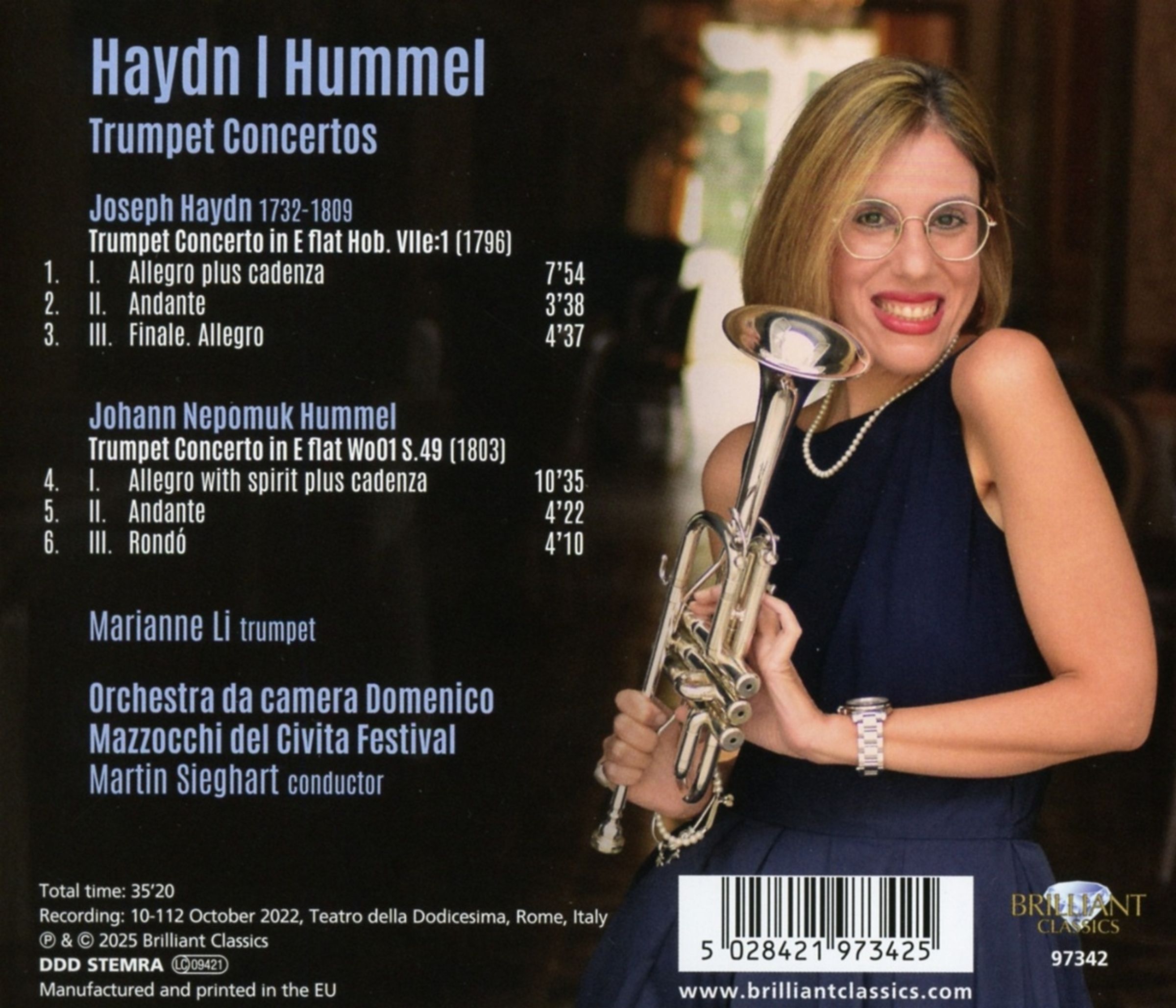 Marianne Li 하이든 / 훔멜: 트럼펫 협주곡 (Haydn / Hummel: Trumpet Concertos)