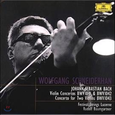 Wolfgang Schneiderhan 바흐: 바이올린 협주곡, 두 대의 바이올린을 위한 협주곡 (J.S. Bach : Violin Concertos No.1 & 2)