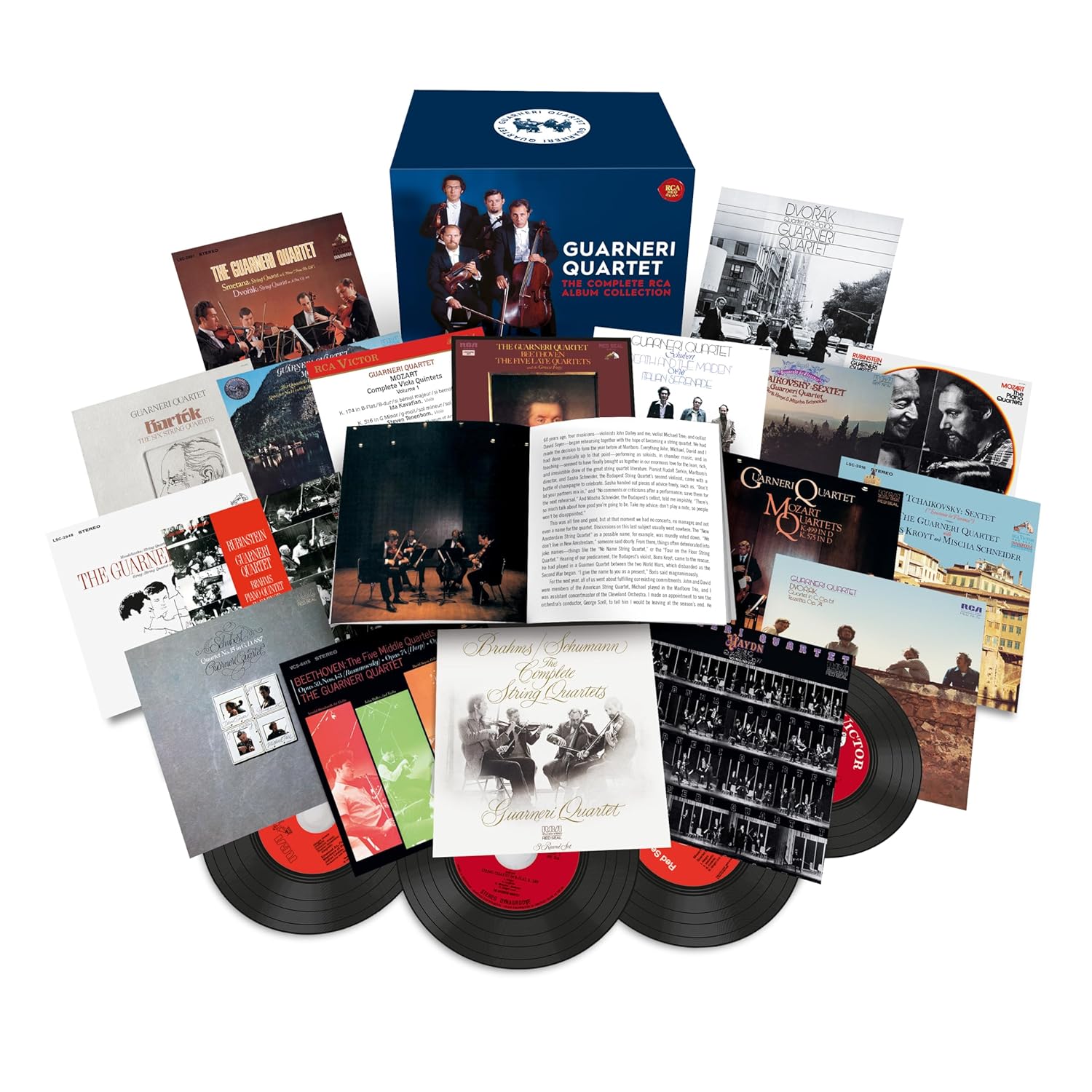 과르넬리 콰르텟 RCA 레이블 녹음 전집 (Guarneri Quartet: The Complete RCA Album Collection 1965-2005)