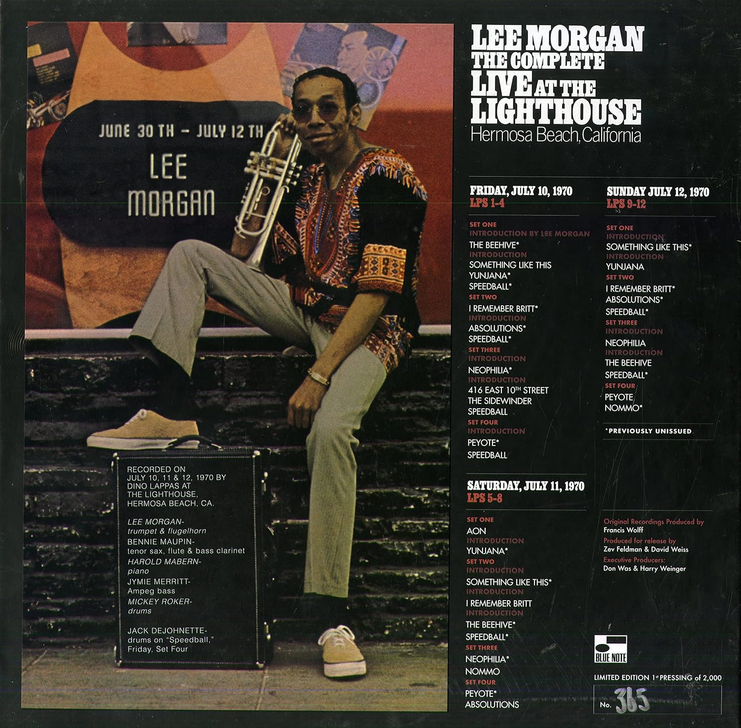 Lee Morgan 리 모건 라이브 녹음 앨범 (The Complete Live At The Lighthouse) [12LP 박스세트]