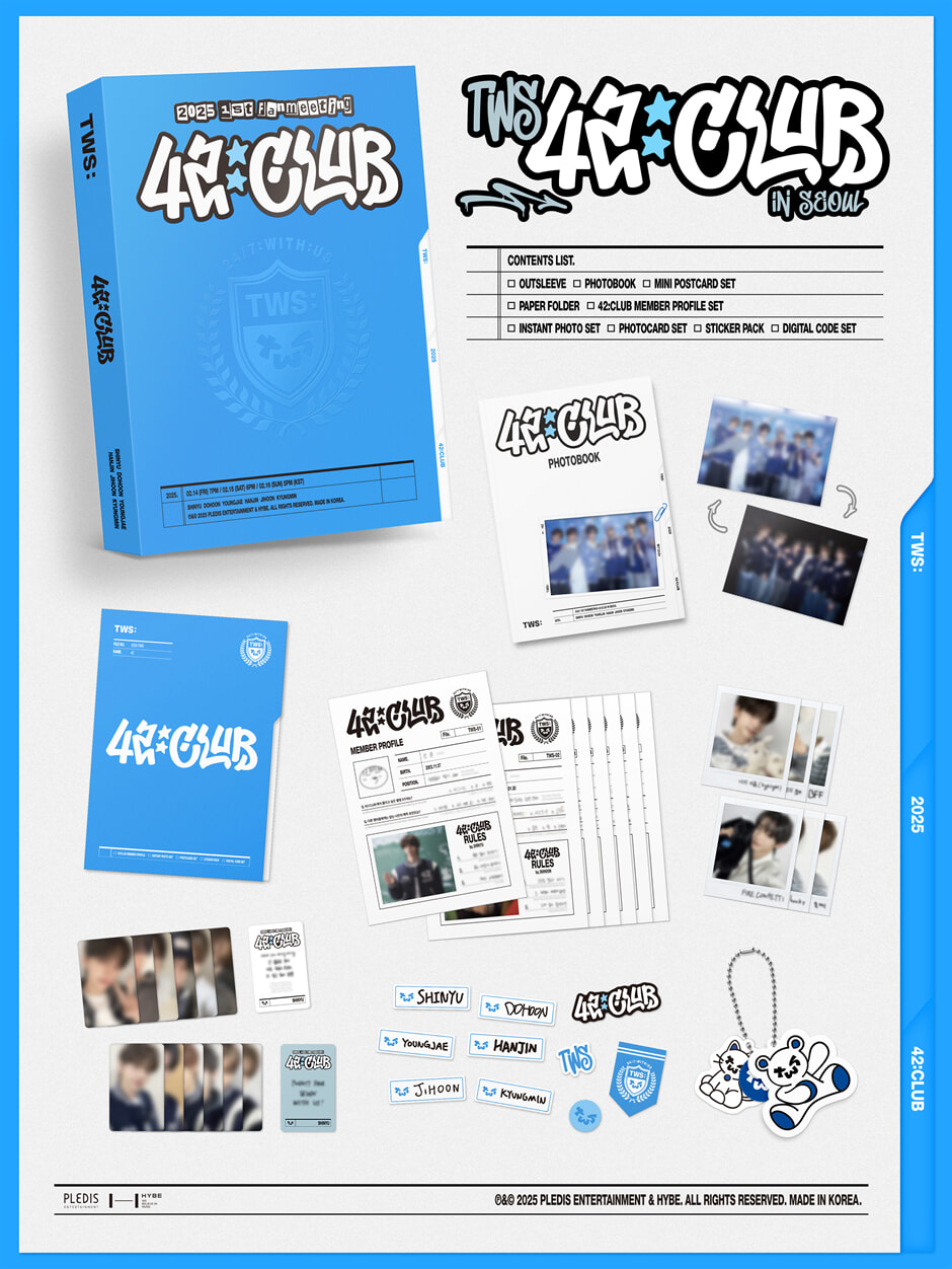 TWS (투어스) - TWS 1st FANMEETING 〈42:CLUB〉 in Seoul | 투어스