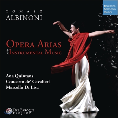 Marcello di Lisa 알비노니: 오페라 아리아, 협주곡 (Albinoni: Opera Arias, Instrumental Music) 아나 퀸탄스