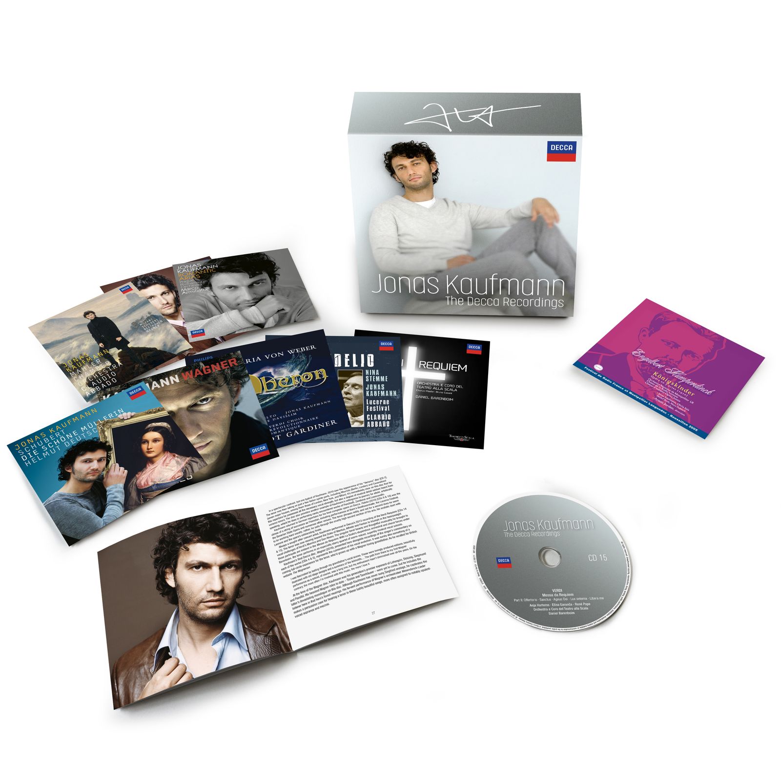 Jonas Kaufmann 요나스 카우프만 데카 레이블 녹음집 (The Decca Recordings)