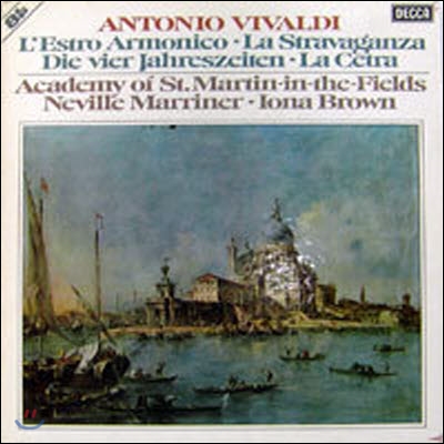 [중고] [LP] Neville Marriner, Iona Brown / Vivaldi : L'estro Armonico (8LP Box/수입/6.35448)
