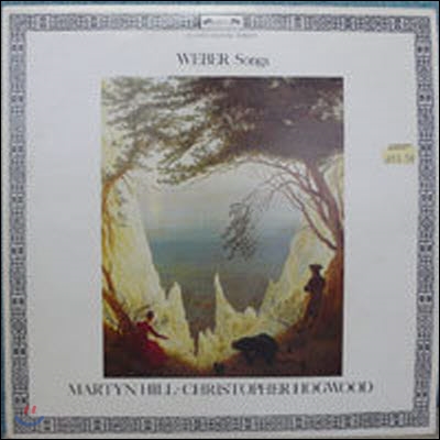 [중고] [LP] Martyn Hill, Christopher Hogwood / Weber : Songs (수입/dlso523)