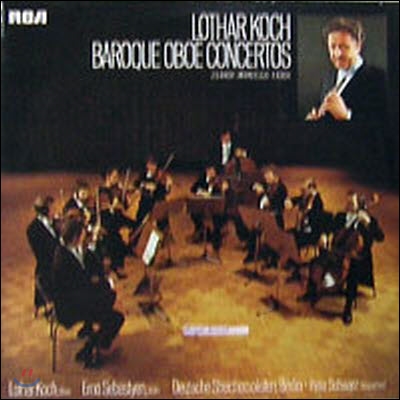 [중고] [LP] Lothar Koch Baroque Oboe Concertos / J.S Bach, Marcello, Fasch (수입/JRL 1-0414)