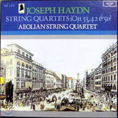 [중고] [LP] Aeolian String Quartet / Haydn : String Quartets Op.33,42&50 (6LP Box/수입/HDNU-76-81)