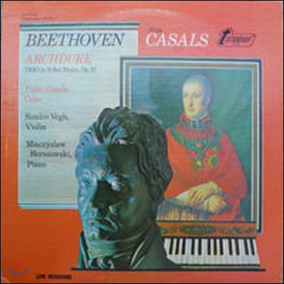 [중고] [LP] Casals, Vegh & Horszowski / Beethoven : Archduke Trio (수입/34411) - sr58