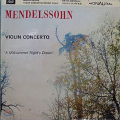 [중고] [LP] David Oistrakh, Hugo Grautz / Mendelssohn : Violin Concerto (수입/atl4007)