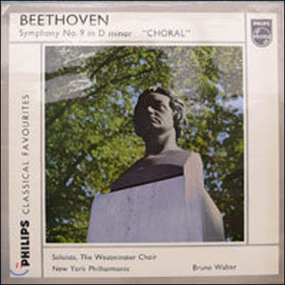 [중고] [LP] Bruno Walter / Beethoven : Symphony No.9 in D minor `Choral` (수입/gbl5620) - sr155