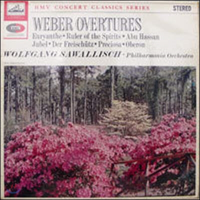 [중고] [LP] Wolfgang Sawallisch / Weber : Overtures (수입/30038)