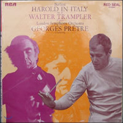 [중고] [LP] Walter Trampler, Georges Pretre / Berlioz : Harold in Italy, Op.16 (수입/sb6808)