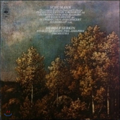 [중고] [LP] Rudolf Serkin / Schumann : Complete For Piano & Orchestra (수입/73145)